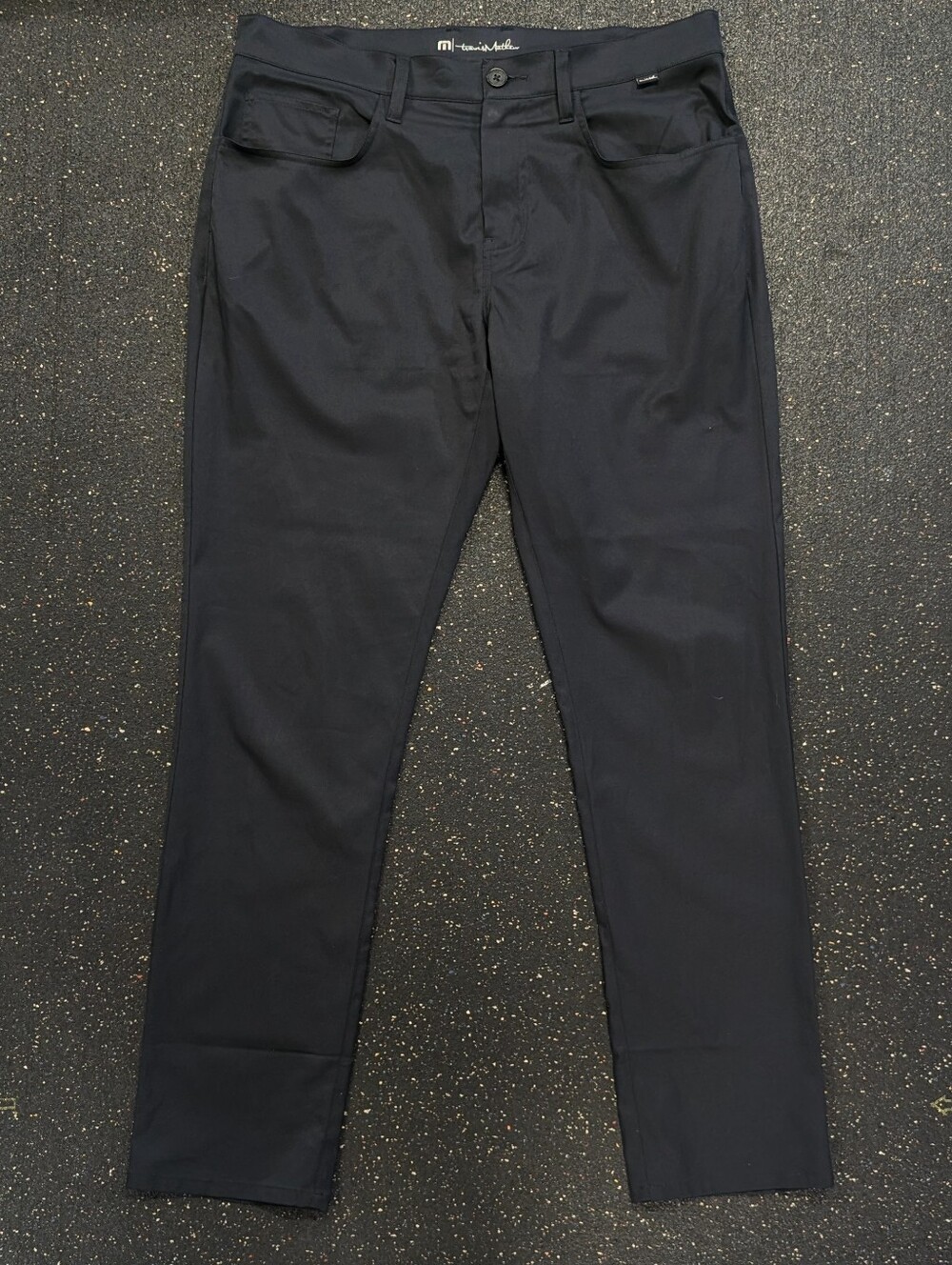 Travis Mathew Pants Mens 34x32 Black Performance Golf Polyester